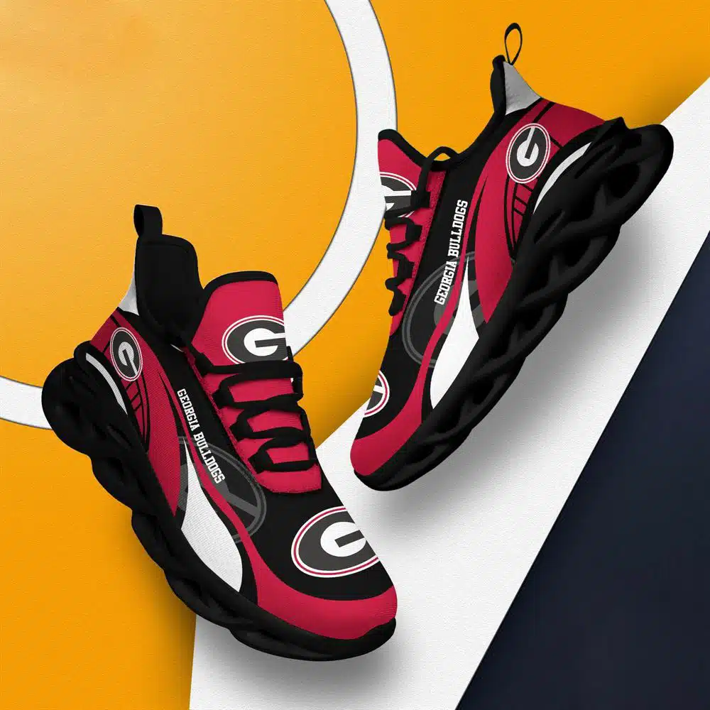 Georgia Bulldogs Red Max Soul Shoes 1 Georgia Bulldogs Red Max Soul Shoes