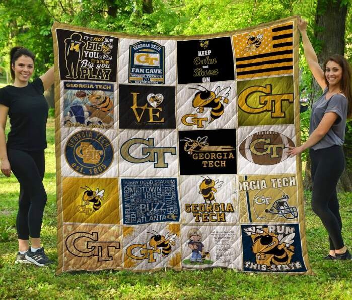 Georgia Tech Yellow Jackets Blanket 1 Georgia Tech Yellow Jackets Blanket