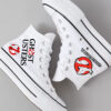 Ghostbusters White High Top Shoes