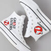 Ghostbusters White High Top Shoes