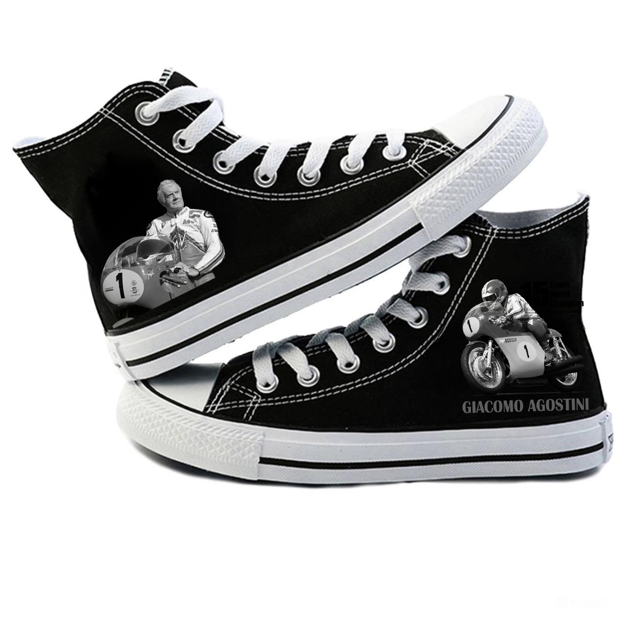 Giacomo Agostini High Top Shoes 1 Giacomo Agostini High Top Shoes