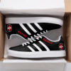 Gilera Black Stan Smith Shoes