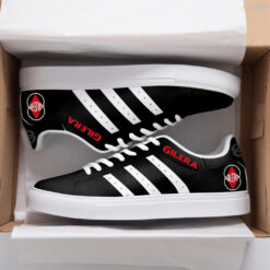 Gilera Black Stan Smith Shoes