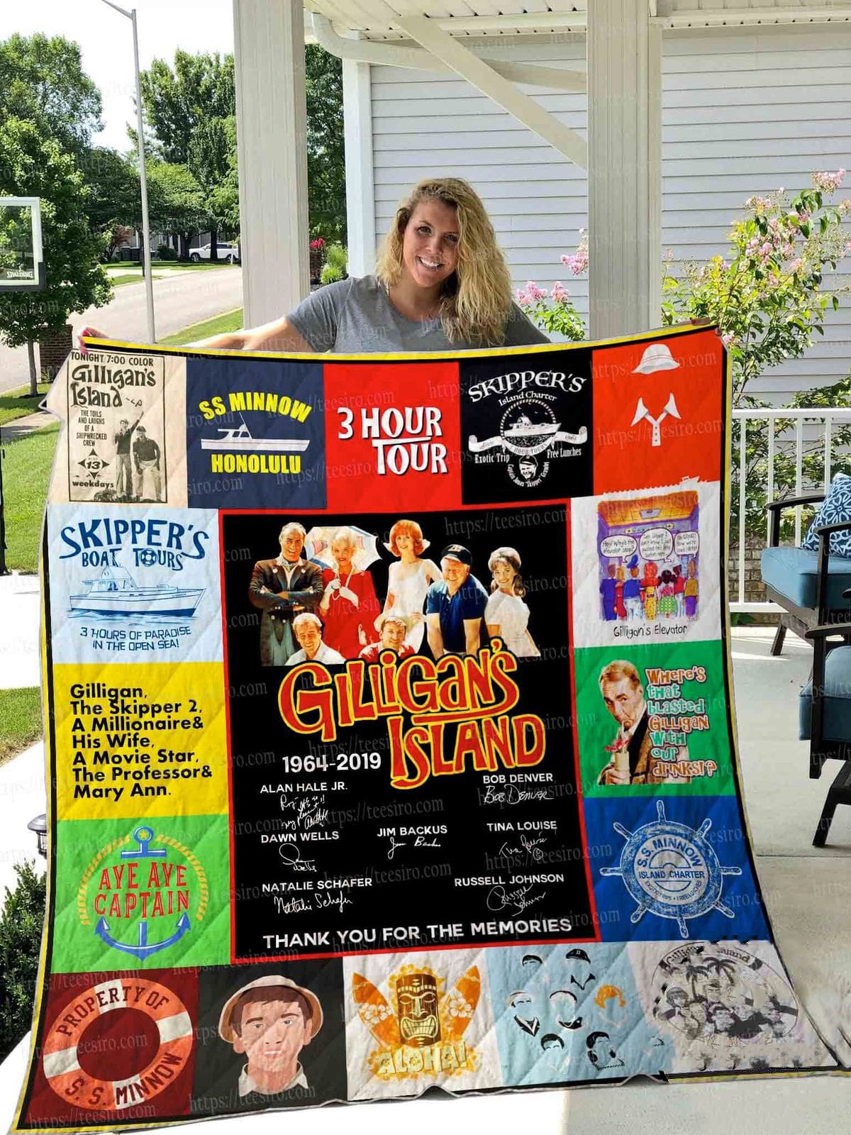 Gilligan's Island Blanket 1 Gilligan's Island Blanket