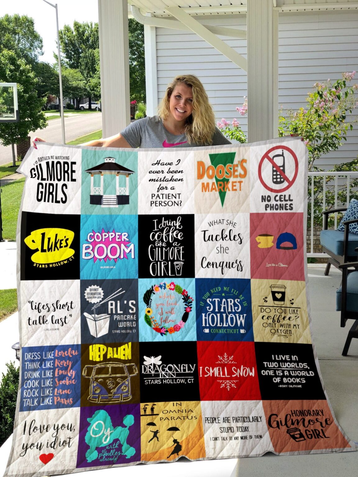 Gilmore Girls Lover Blanket 1 Gilmore Girls Lover Blanket