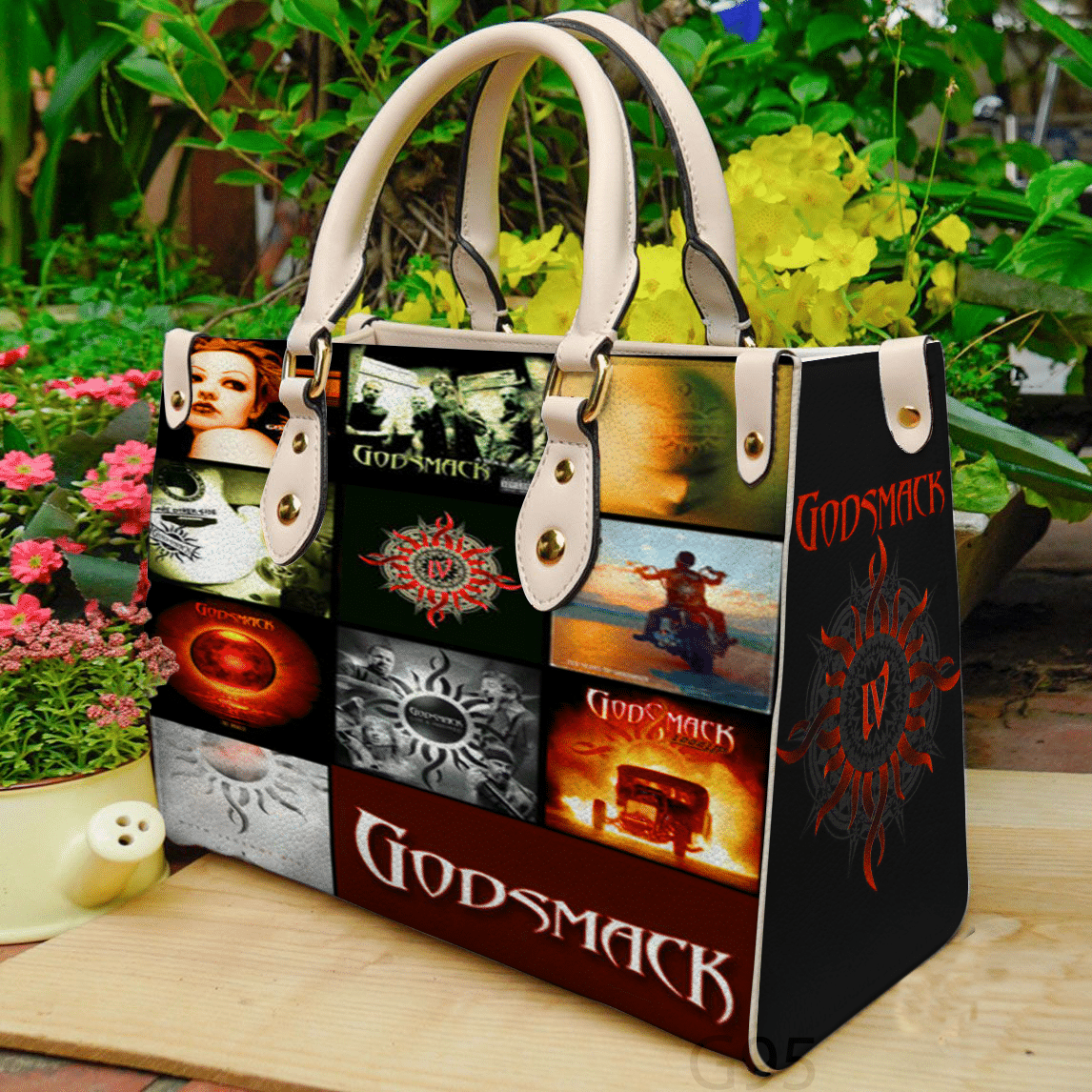Godsmack Leather Handbag 1 Godsmack Leather Handbag