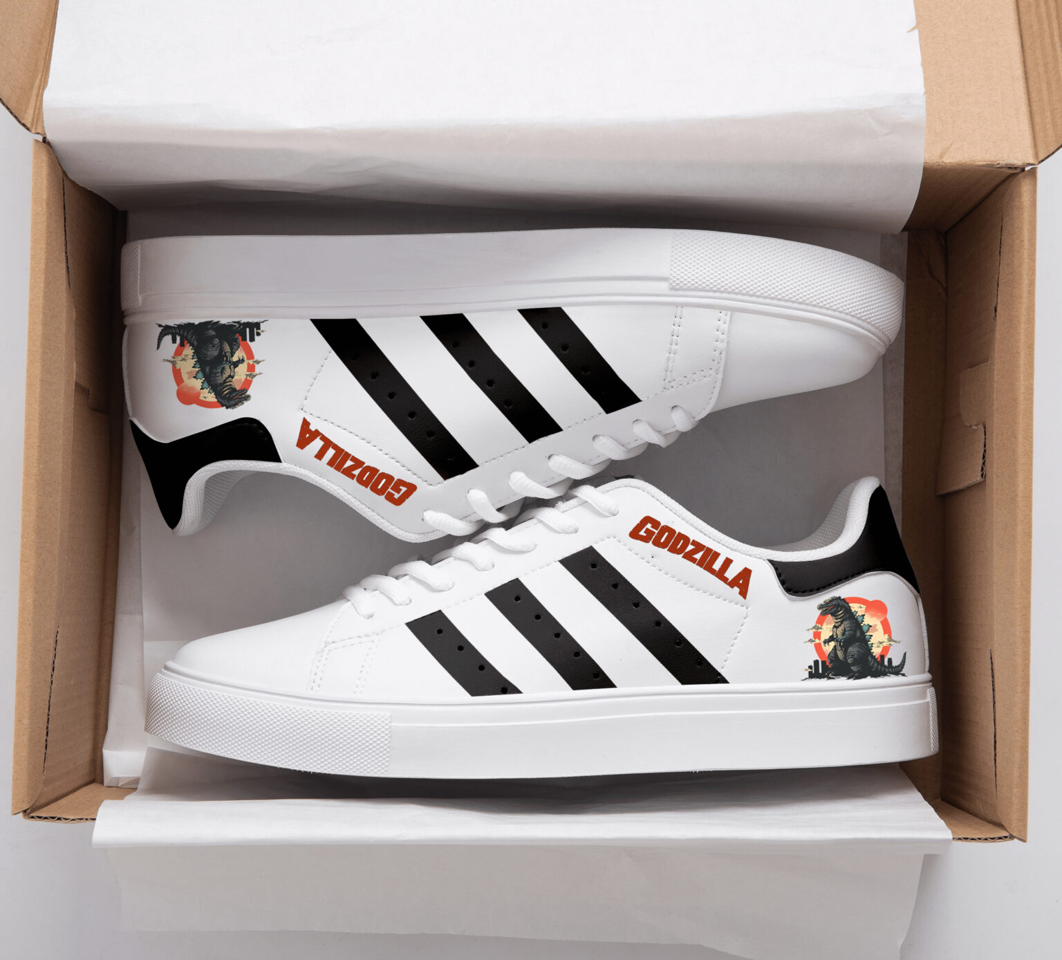 Godzilla Stan Smith Shoes 1 Godzilla Stan Smith Shoes