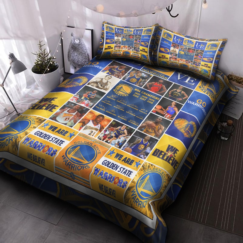 Golden State Warriors 1 Bedding Set 1 Golden State Warriors 1 Bedding Set