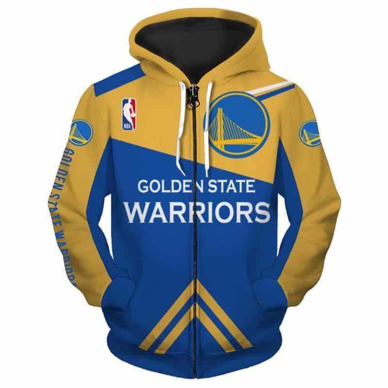 Golden State Warriors 2 Hoodie Zip Hoodie 3D 1 Golden State Warriors 2 Hoodie Zip Hoodie 3D