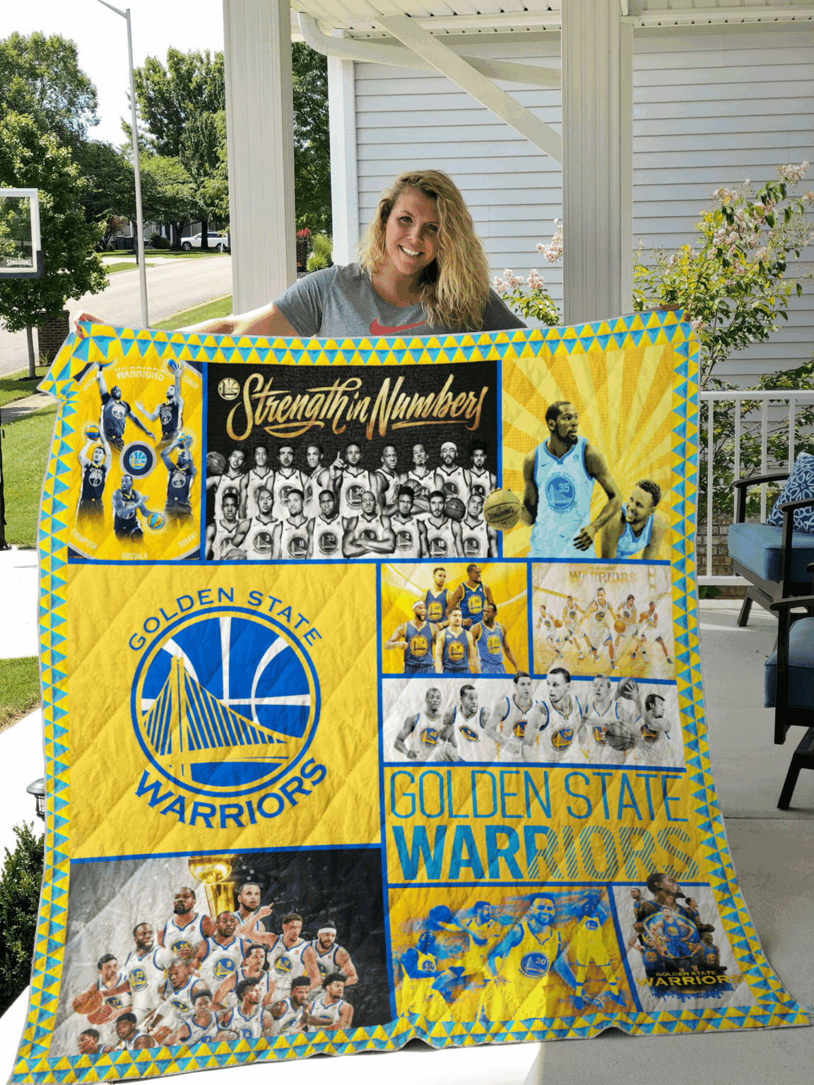 Golden State Warriors Blanket 1 Golden State Warriors Blanket