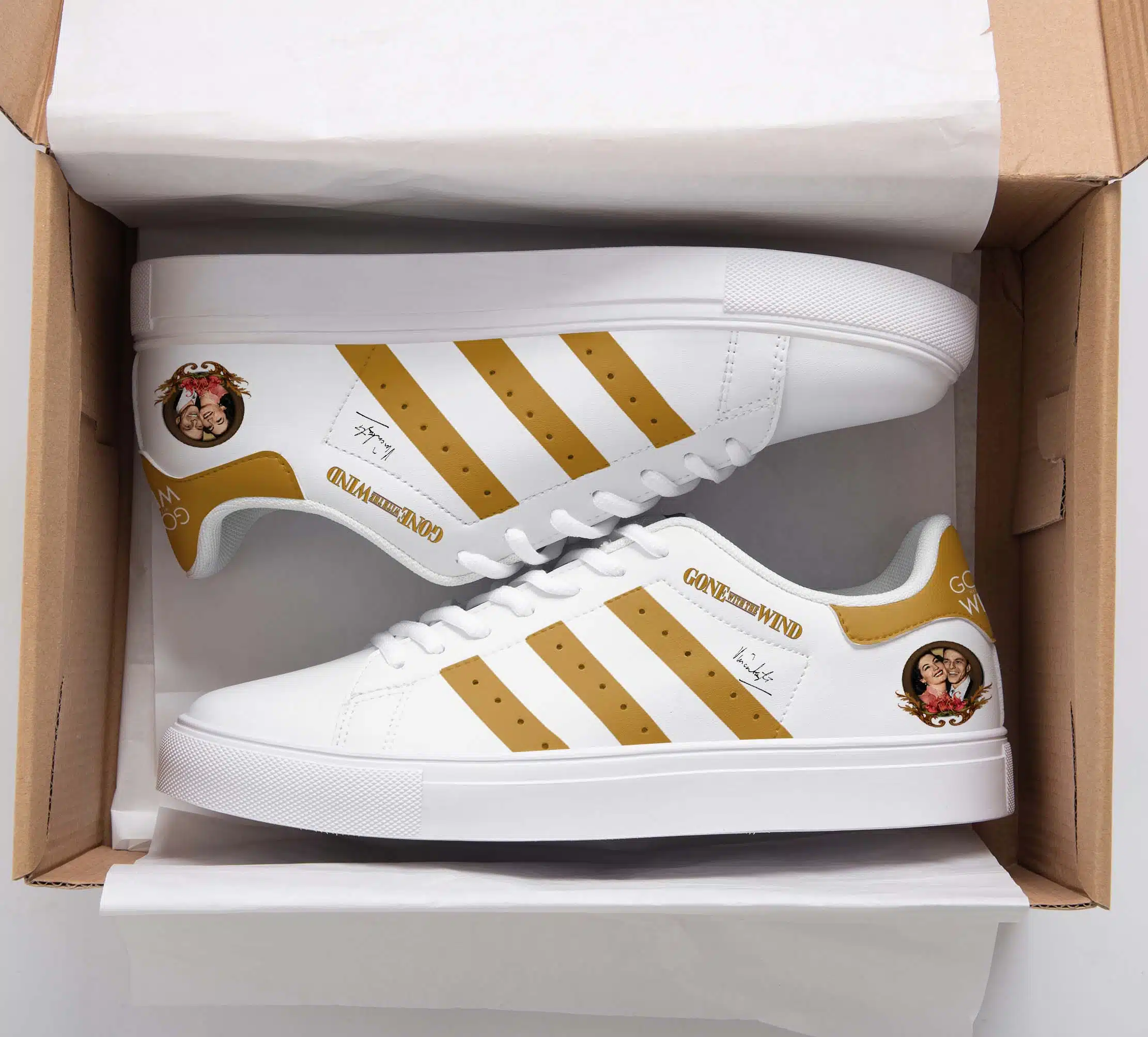 Gone With The Wind Stan Smith Shoes 1 Gone With The Wind Stan Smith Shoes