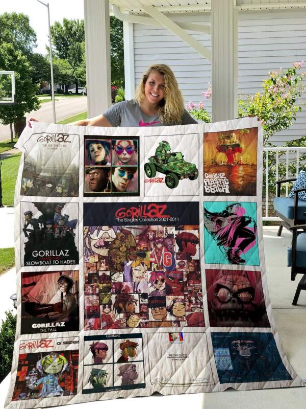 Gorillaz Blanket 1 Gorillaz Blanket