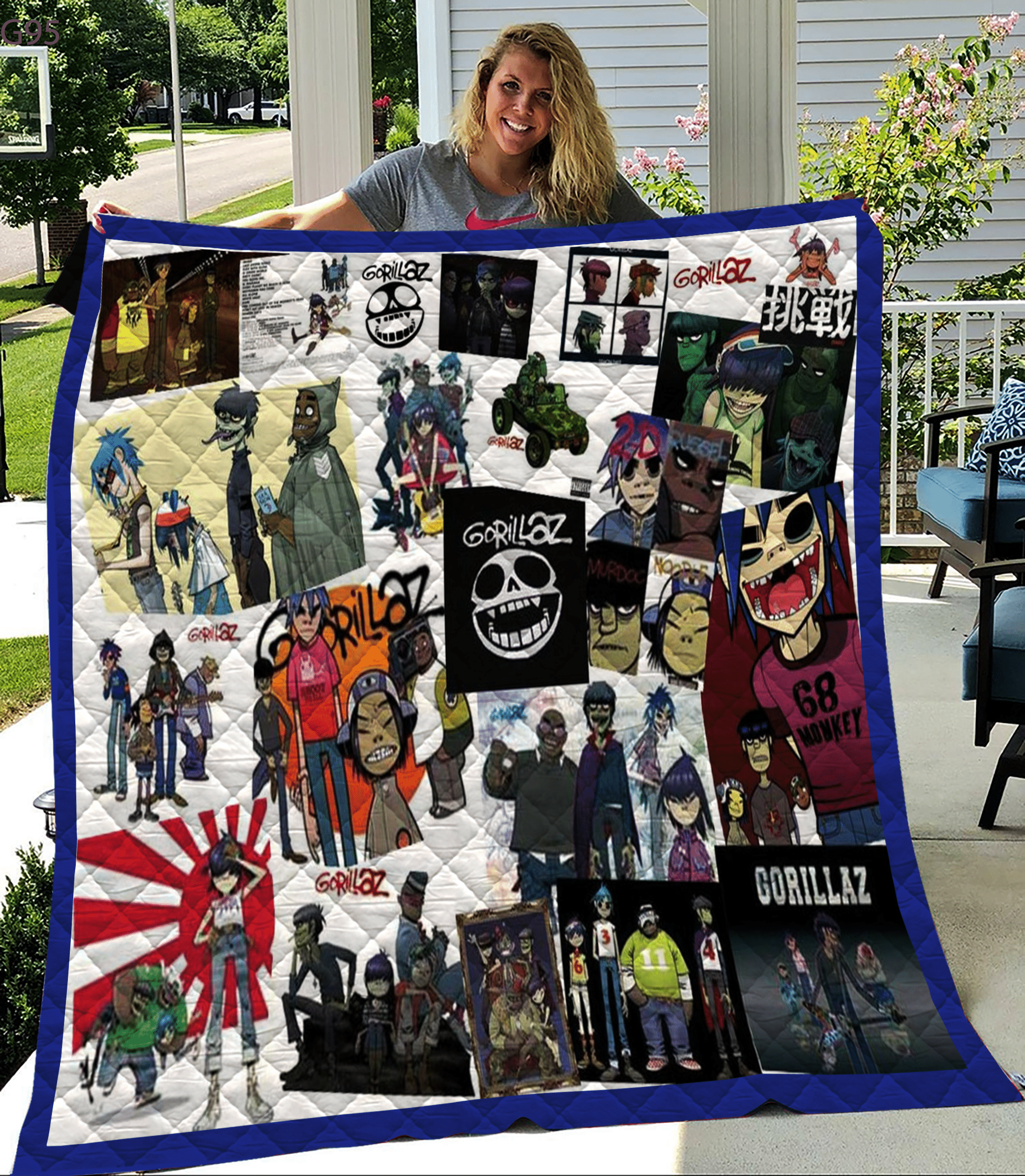 Gorillaz G1 Blanket 1 Gorillaz G1 Blanket