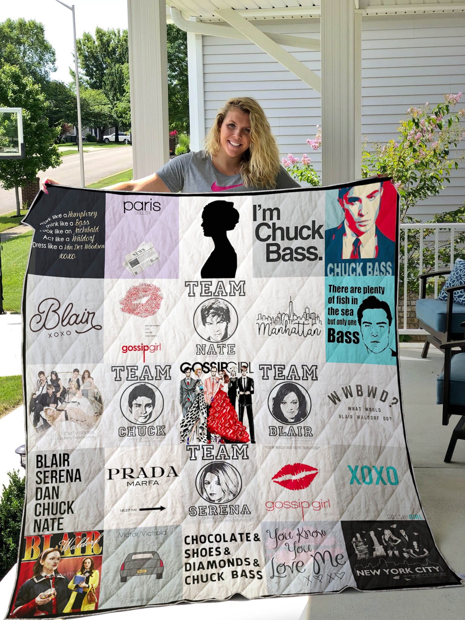Gossip Girl Blanket 1 Gossip Girl Blanket