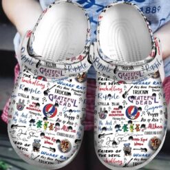 Grateful Dead Love 1I Soft Clogs