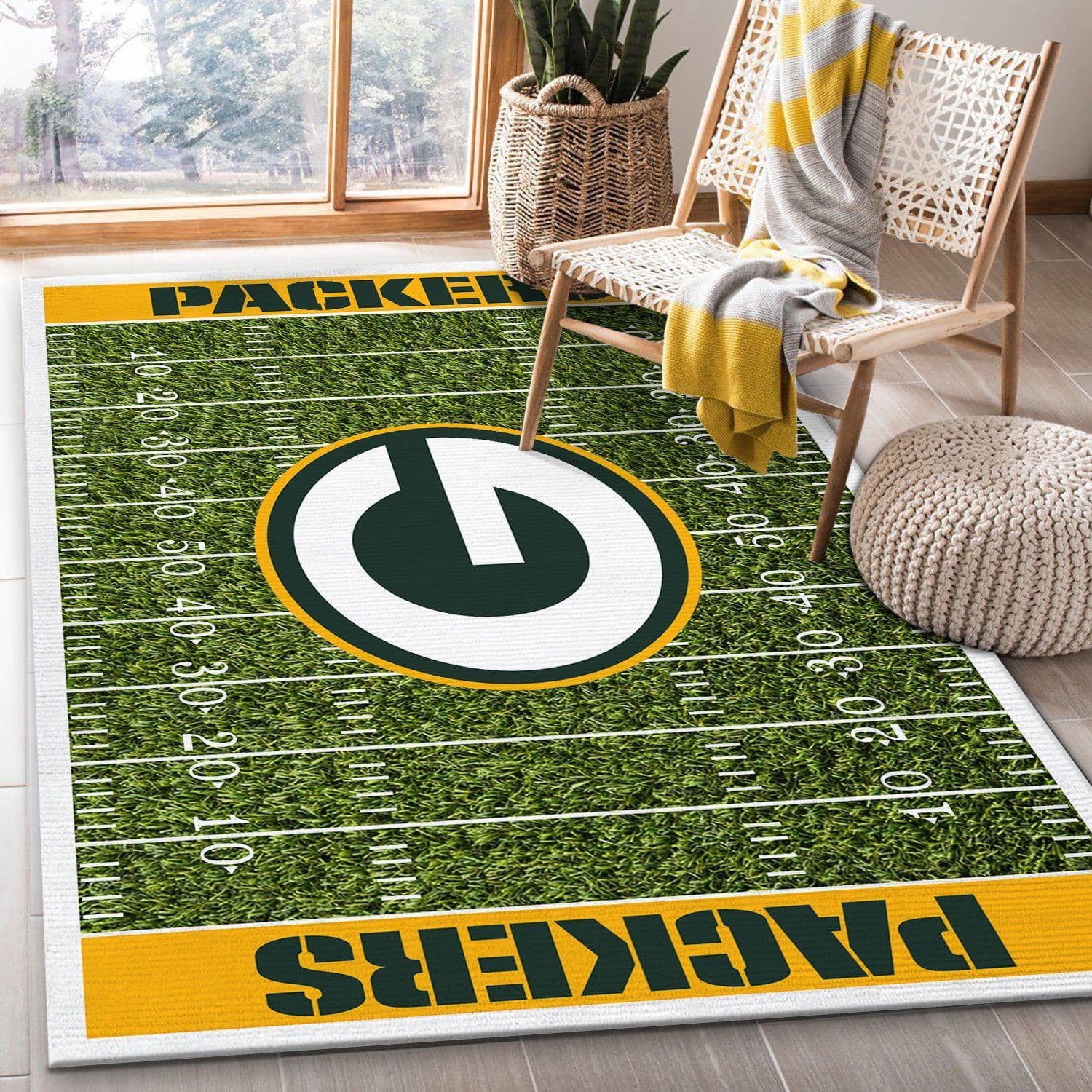 Green Bay Packers 1 Area Rug 1 Green Bay Packers 1 Area Rug