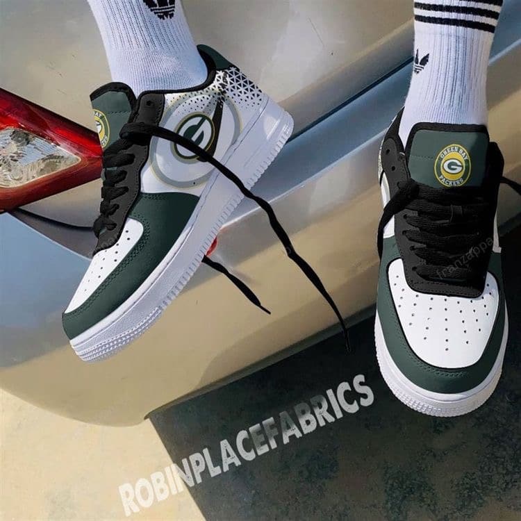 Green Bay Packers 1G Air Force Shoes 1 Green Bay Packers 1G Air Force Shoes