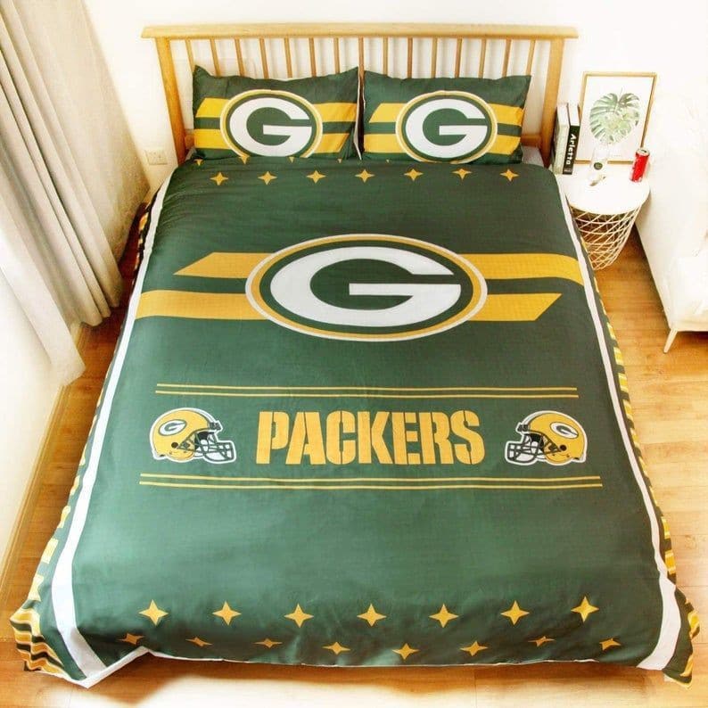 Green Bay Packers 3 Bedding Set 1 Green Bay Packers 3 Bedding Set