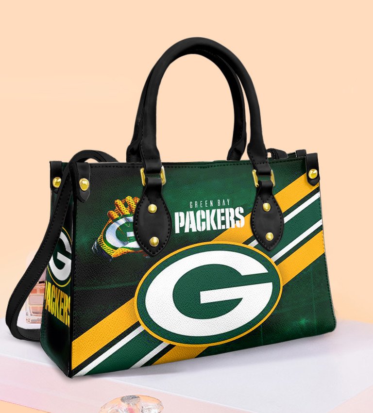 Green Bay Packers Leather Handbag 1 Green Bay Packers Leather Handbag