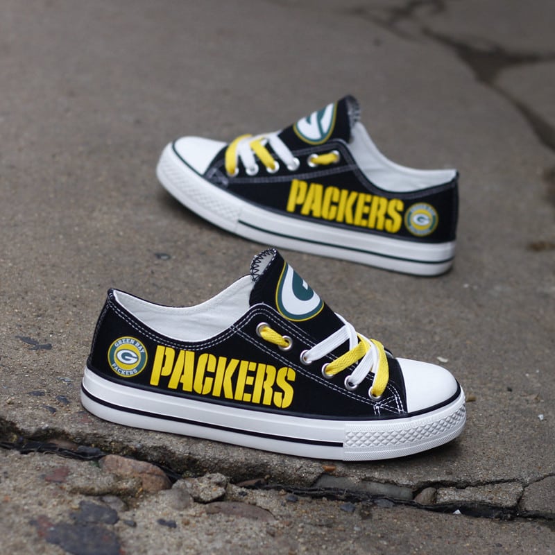 Green Bay Packers Low Top Shoes 1 Green Bay Packers Low Top Shoes