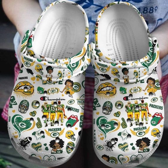 Green Bay Packers Soft Clogs 1 Green Bay Packers Soft Clogs