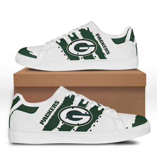 Green Bay Packers Stan Smith Shoes 1 Green Bay Packers Stan Smith Shoes