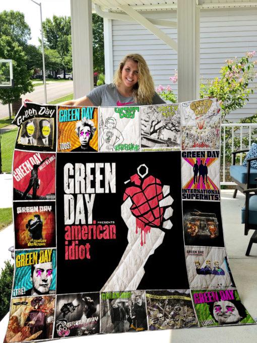 Green Day Band Blanket 1 Green Day Band Blanket