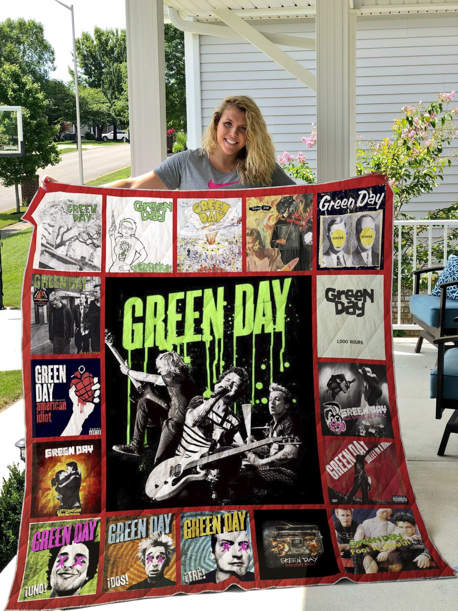 Green Day Blanket 1 Green Day Blanket