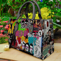 Green Day Leather Handbag