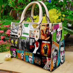 Green Day Leather Handbag