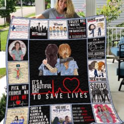 Grey’s Anatomy Blanket