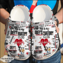 Grey’s Anatomy Lover 3 Soft Clogs