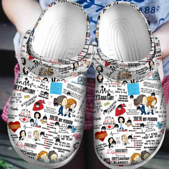 Grey’s Anatomy Lover 3 Soft Clogs 1 Grey’s Anatomy Lover 3 Soft Clogs