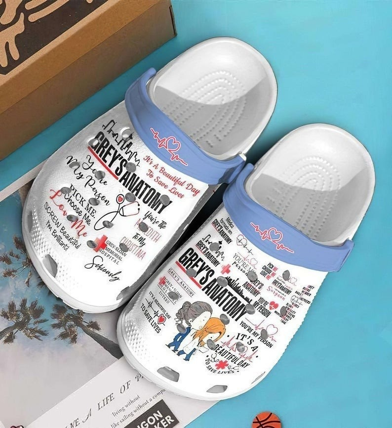 Grey’s Anatomy Lover 4 Soft Clogs 1 Grey’s Anatomy Lover 4 Soft Clogs