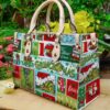 Grinch Leather Handbag