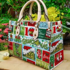 Grinch Leather Handbag