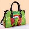 Grinch Leather Handbag