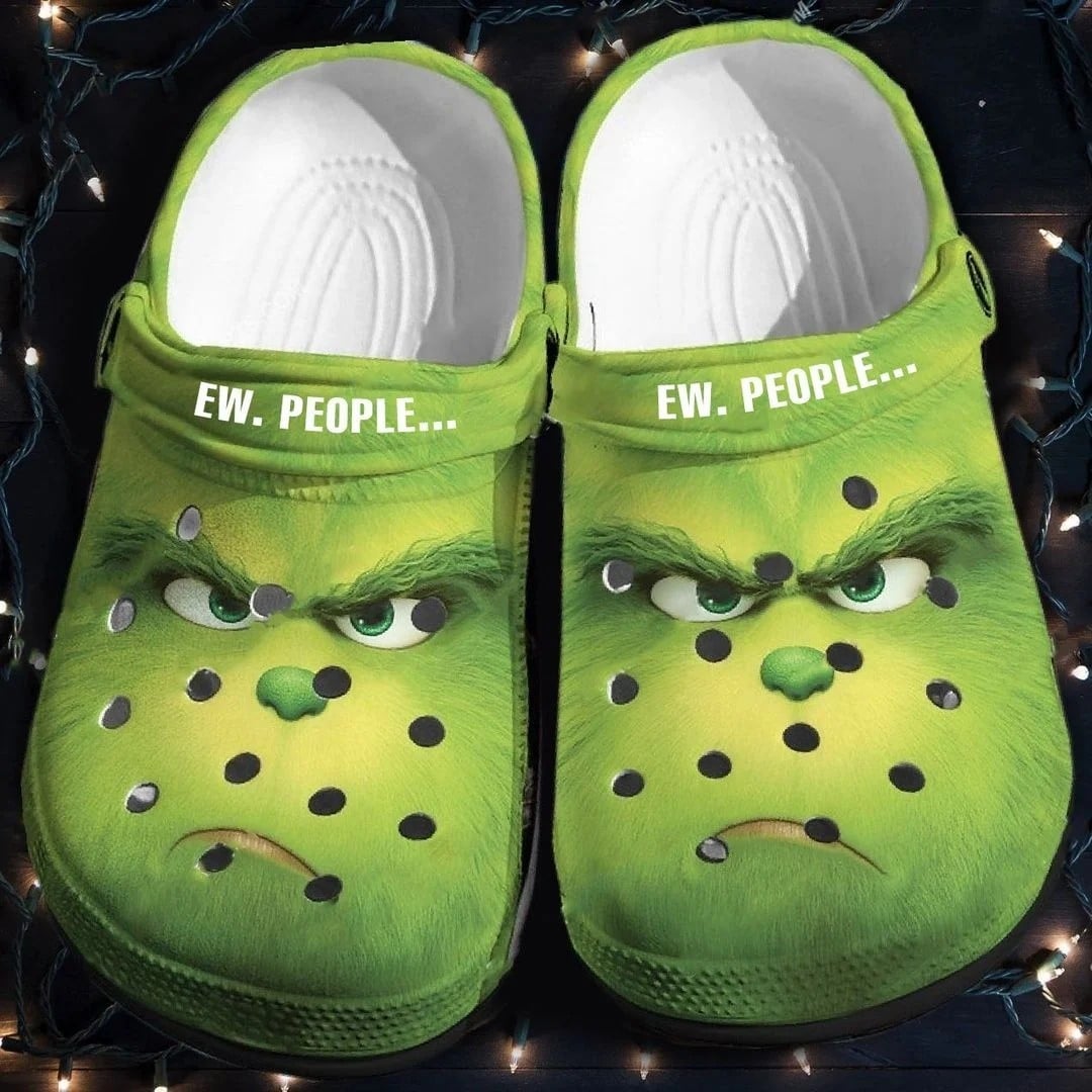 Grinch Lover Soft Clogs 1 Grinch Lover Soft Clogs