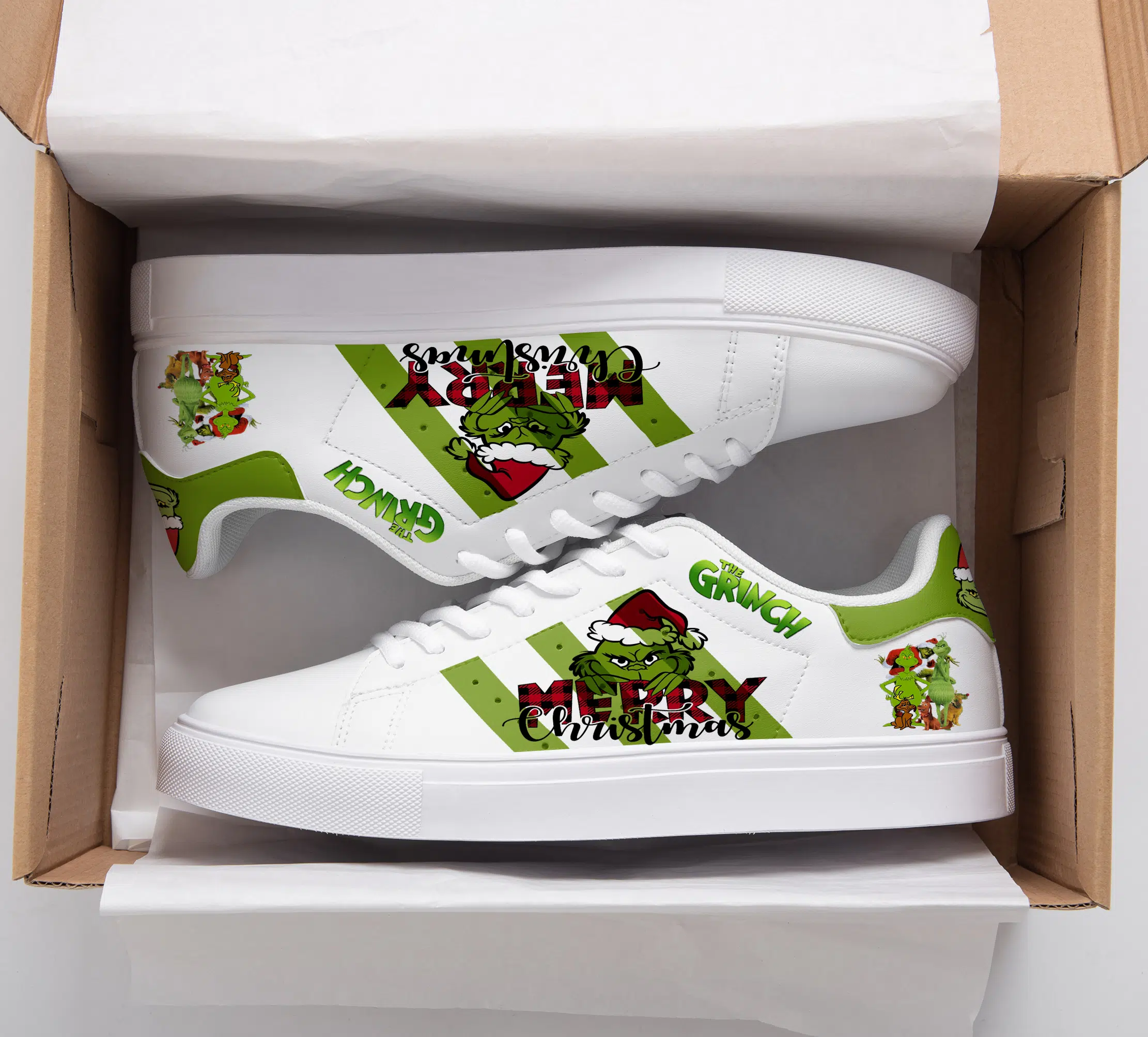 Grinch Stan Smith Shoes 1 Grinch Stan Smith Shoes