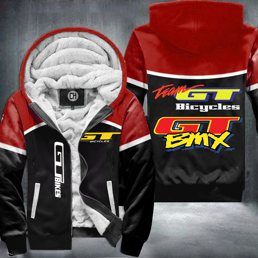 Gt Bikes Red Fleece Jacket 1 Gt Bikes Red Fleece Jacket