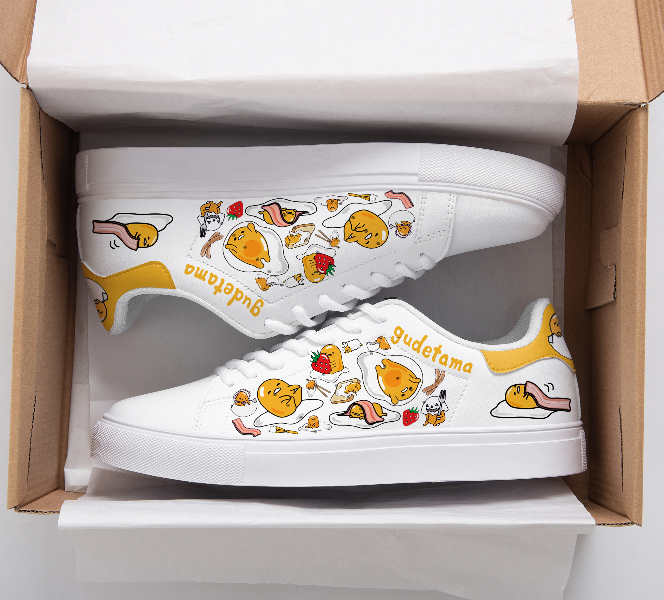 Gudetama Stan Smith Shoes 1 Gudetama Stan Smith Shoes