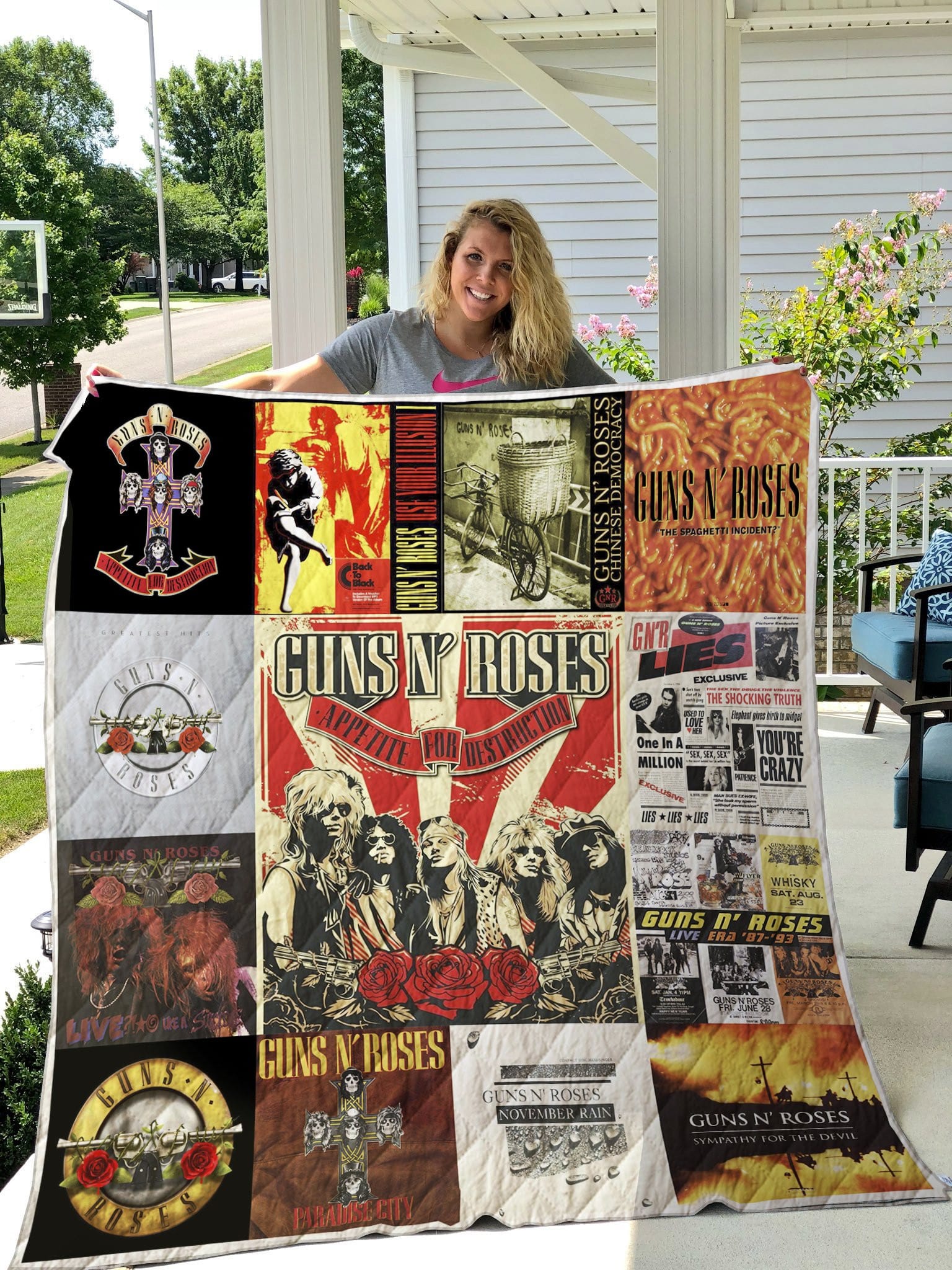 Guns N' Roses Band Blanket 1 Guns N' Roses Band Blanket