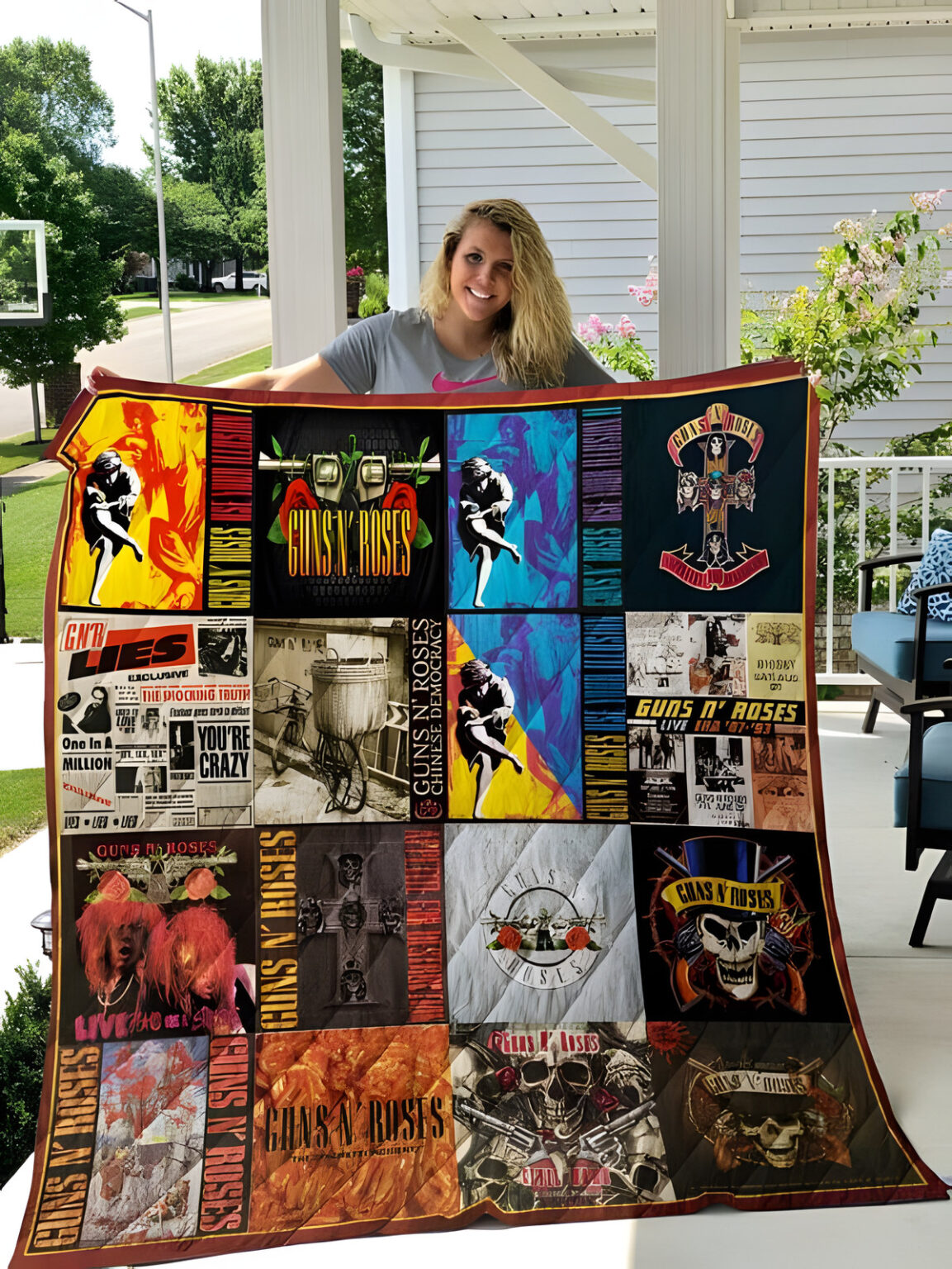 Guns N' Roses Blanket 1 Guns N' Roses Blanket