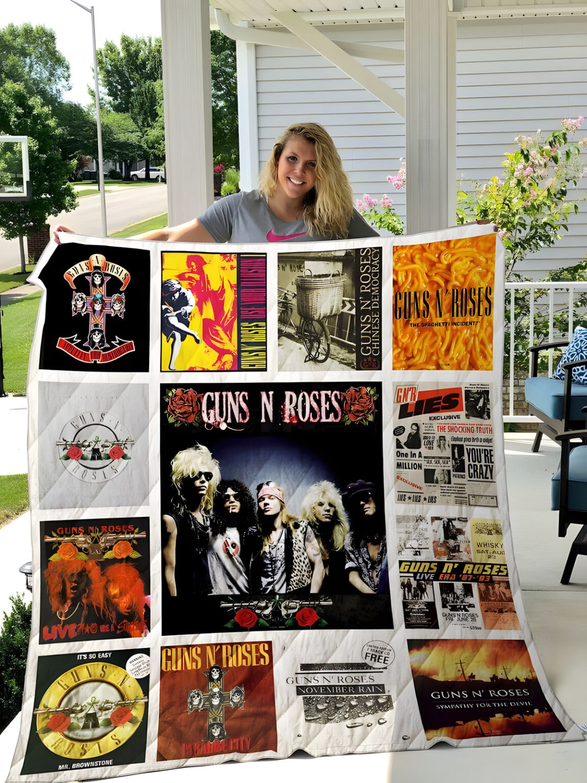 Guns N' Roses Blanket 1 Guns N' Roses Blanket