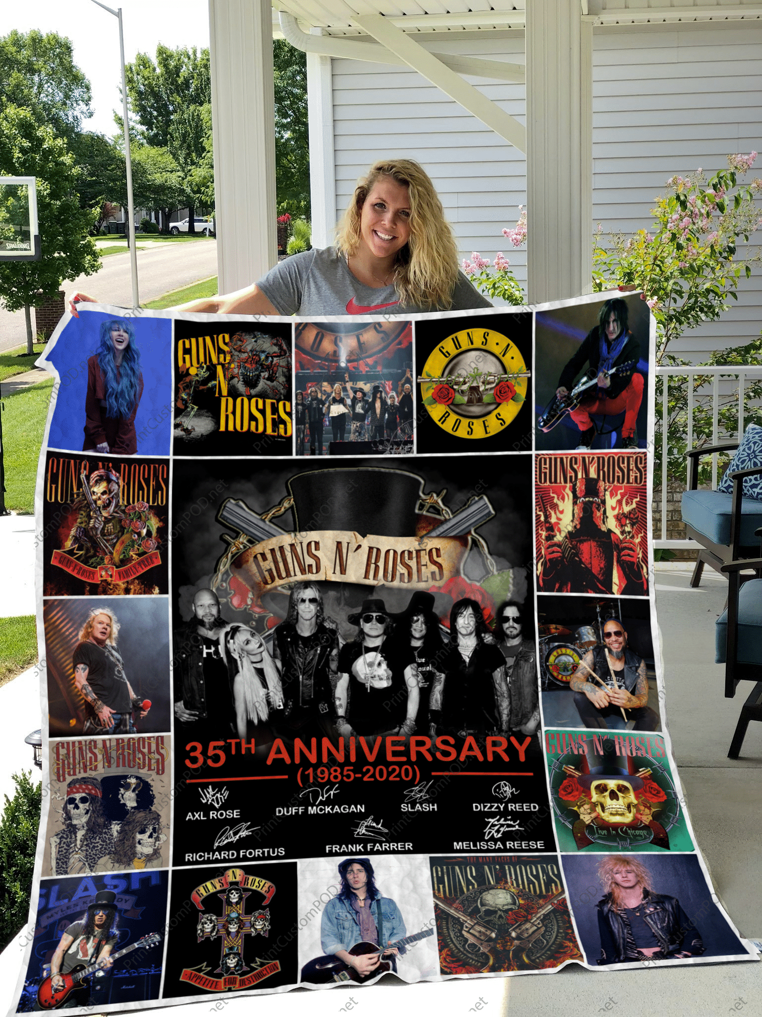 Guns N' Roses Blanket 1 Guns N' Roses Blanket