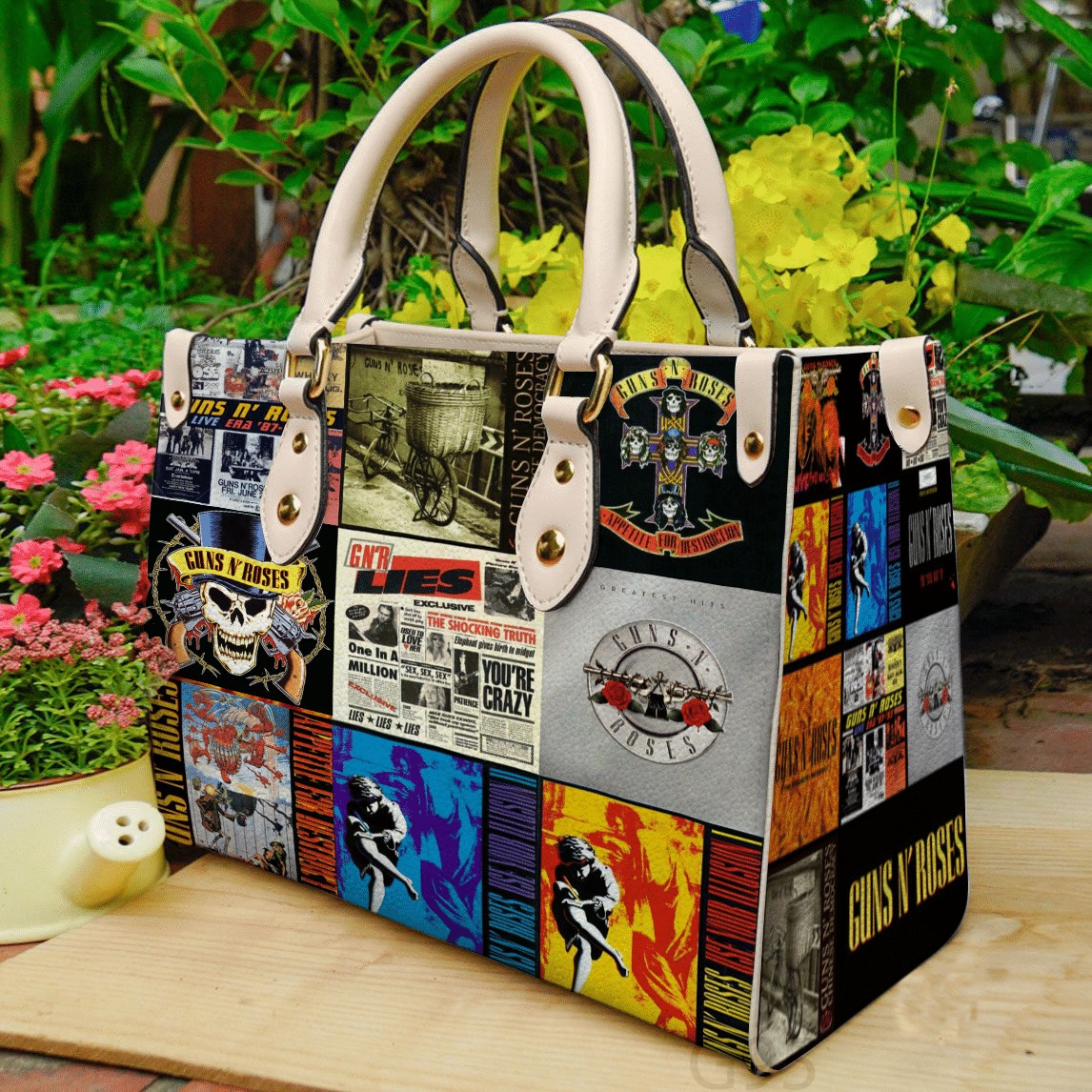 Guns N’ Roses Leather Handbag 1 Guns N’ Roses Leather Handbag