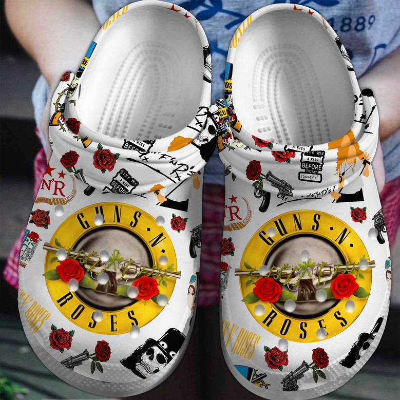 Guns N’ Roses Soft Clogs 1 Guns N’ Roses Soft Clogs