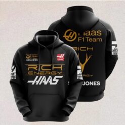 Haas F1 Hoodie Zip Hoodie 3D