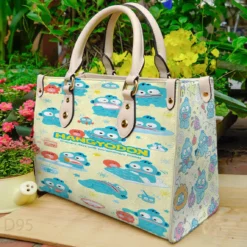 Hangyodon Leather Handbag
