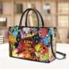 Happy Tree Leather Handbag